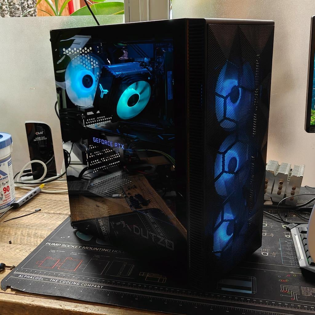 RTX 2060 Game PC | i5 9600KF | 16GB | 1TB + RGB, 2 tot 3 Ghz, Refurbished, Ophalen of Verzenden, Gaming