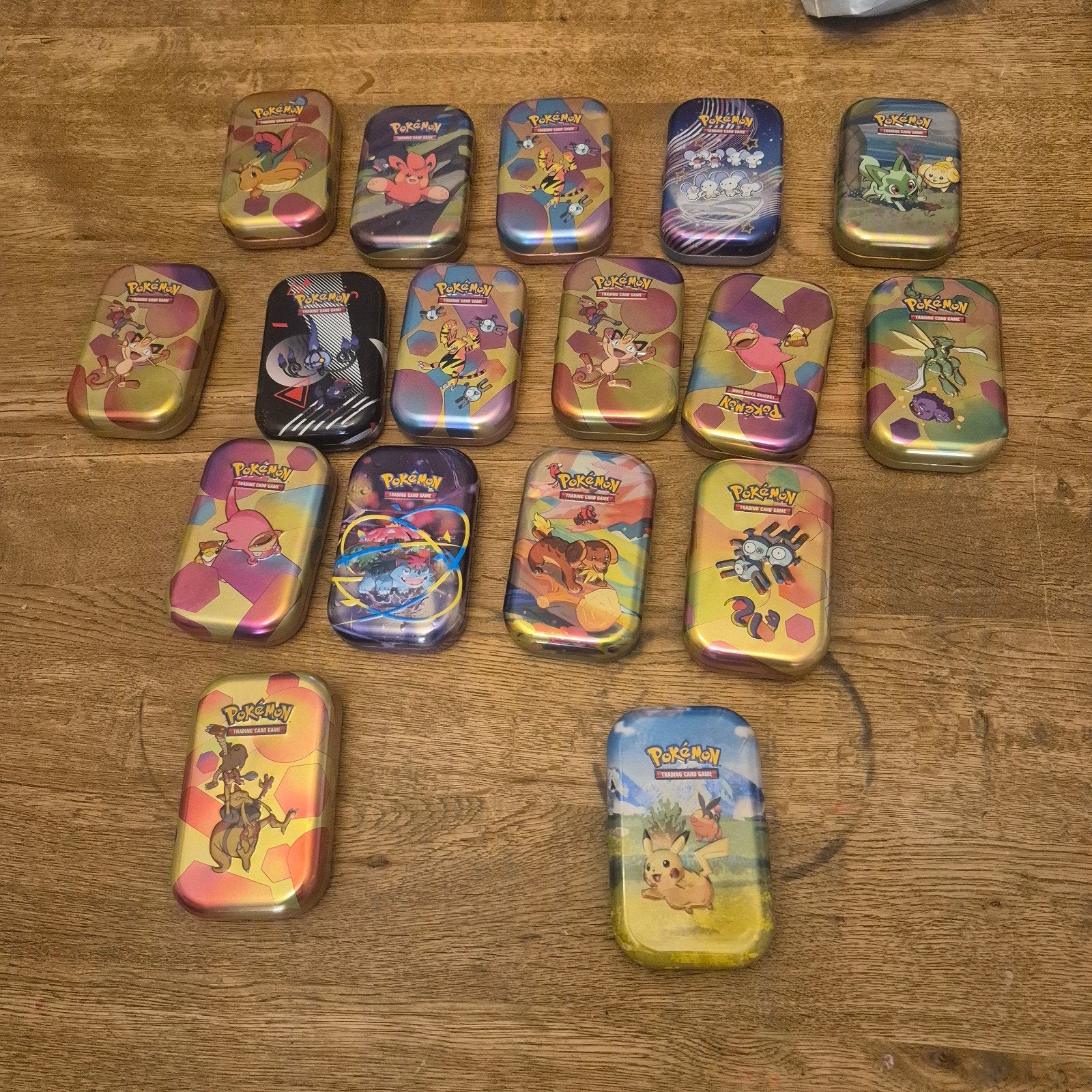 Pokémon Mini Tins - Diverse Collectie (16 stuks), Hobby en Vrije tijd, Verzamelkaartspellen | Pokémon, Ophalen of Verzenden, Gebruikt