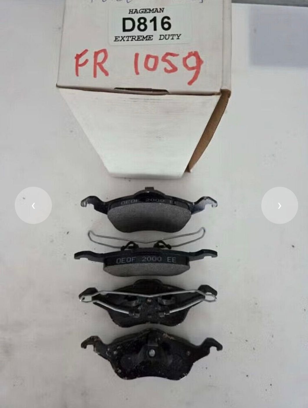 Remblokken Ford Focus MK1, -, -, Nieuw, Ferodo