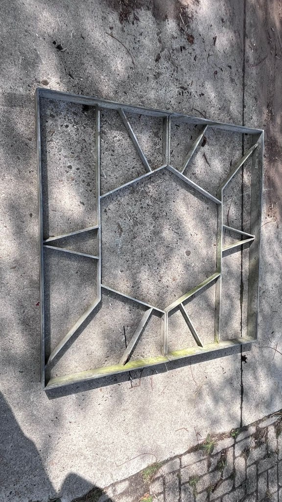 Gegalvaniseerd Boomrooster 130 x 130 cm modern, Tuin en Terras, Planten | Bomen, Ophalen, Bloeit niet, Overige soorten