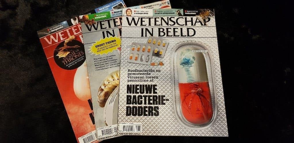 Vakblad/magazine: 'Wetenschap in beeld', nr 7, 8 en 9/2017, Ophalen of Verzenden, Nieuw, Overige wetenschappen