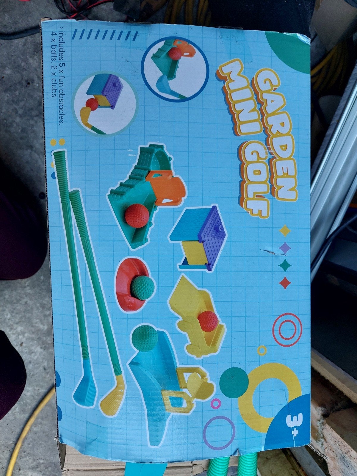 Garden Mini Golf Set - Compleet met 5 Obstakels, Kinderen en Baby's, Ophalen of Verzenden, Nieuw