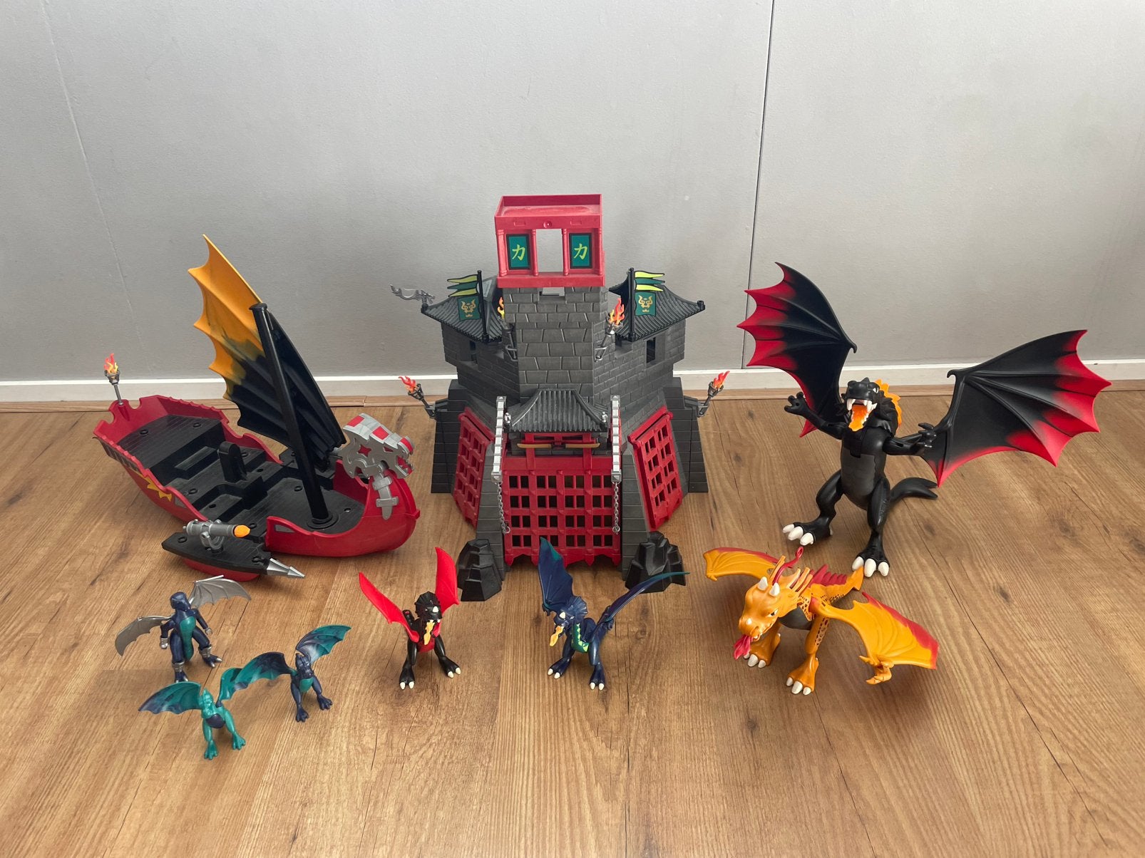 Playmobil draken en samurai, Kinderen en Baby's, Speelgoed | Playmobil, Ophalen, Gebruikt