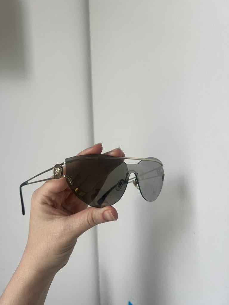 Versace zonnebril vrouwen, Ophalen of Verzenden, Zwart, Gianni Versace