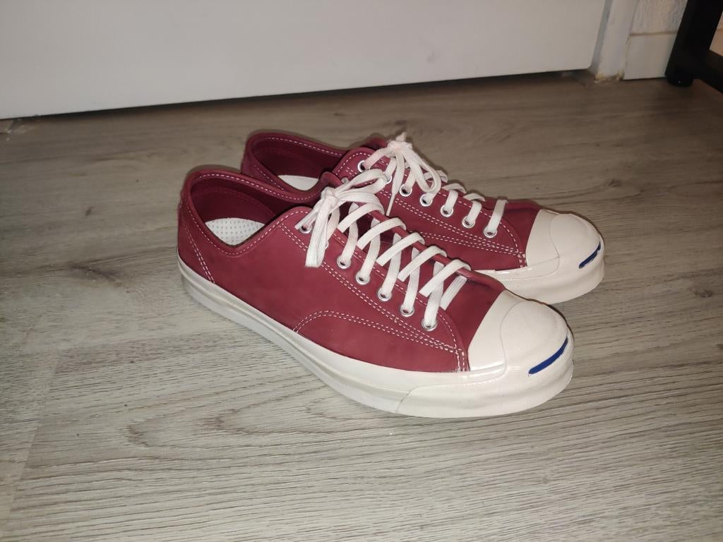 Converse Jack Purcell OX, 43EU/27.5CM, Converse, Ophalen of Verzenden, Rood, Sneakers of Gympen