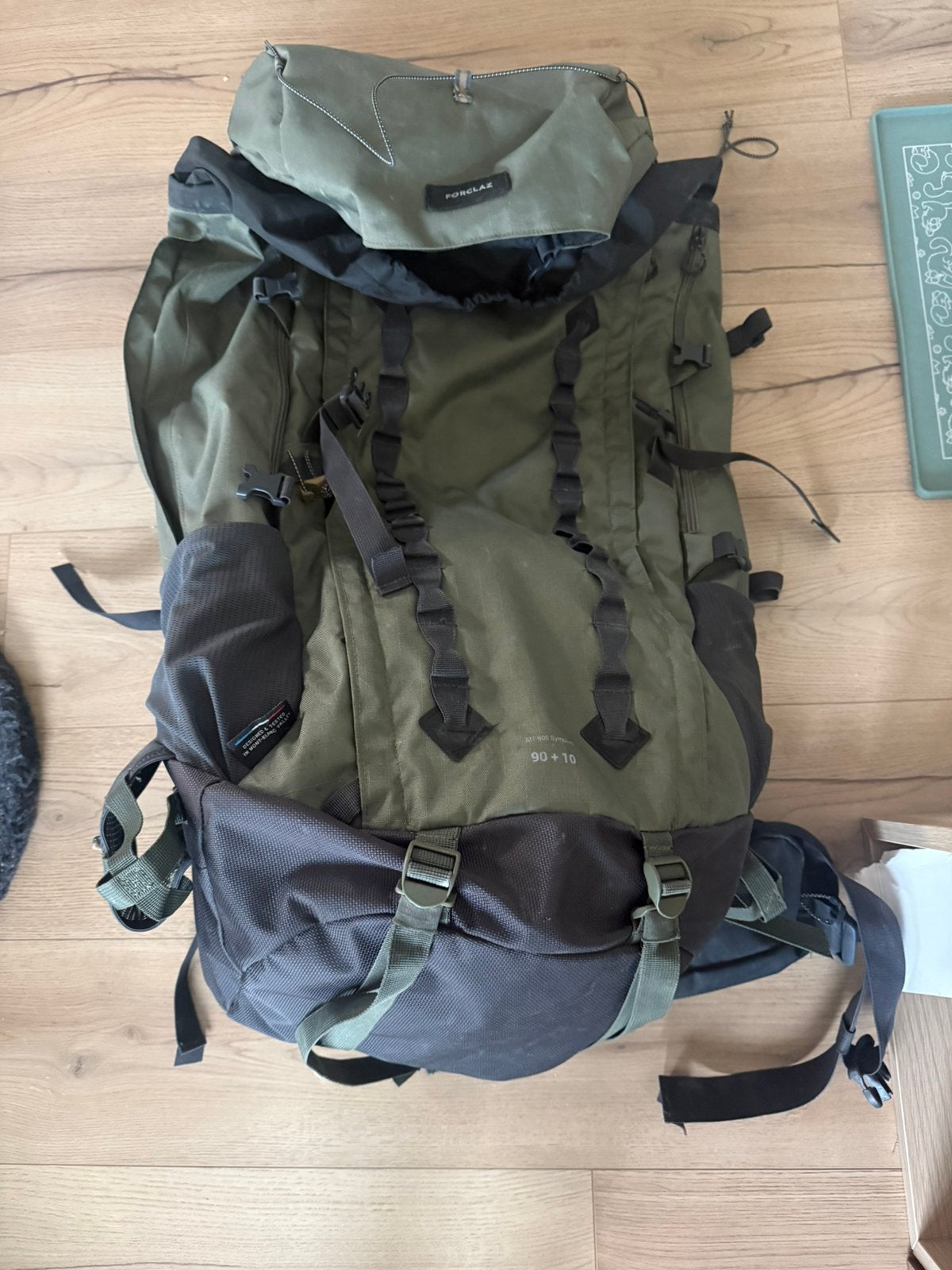 Forclaz Trekkingrugzak voor bergtrekking heren 90+10 liter, Sieraden, Tassen en Uiterlijk, Tassen | Rugtassen, 40 cm of meer, Gebruikt