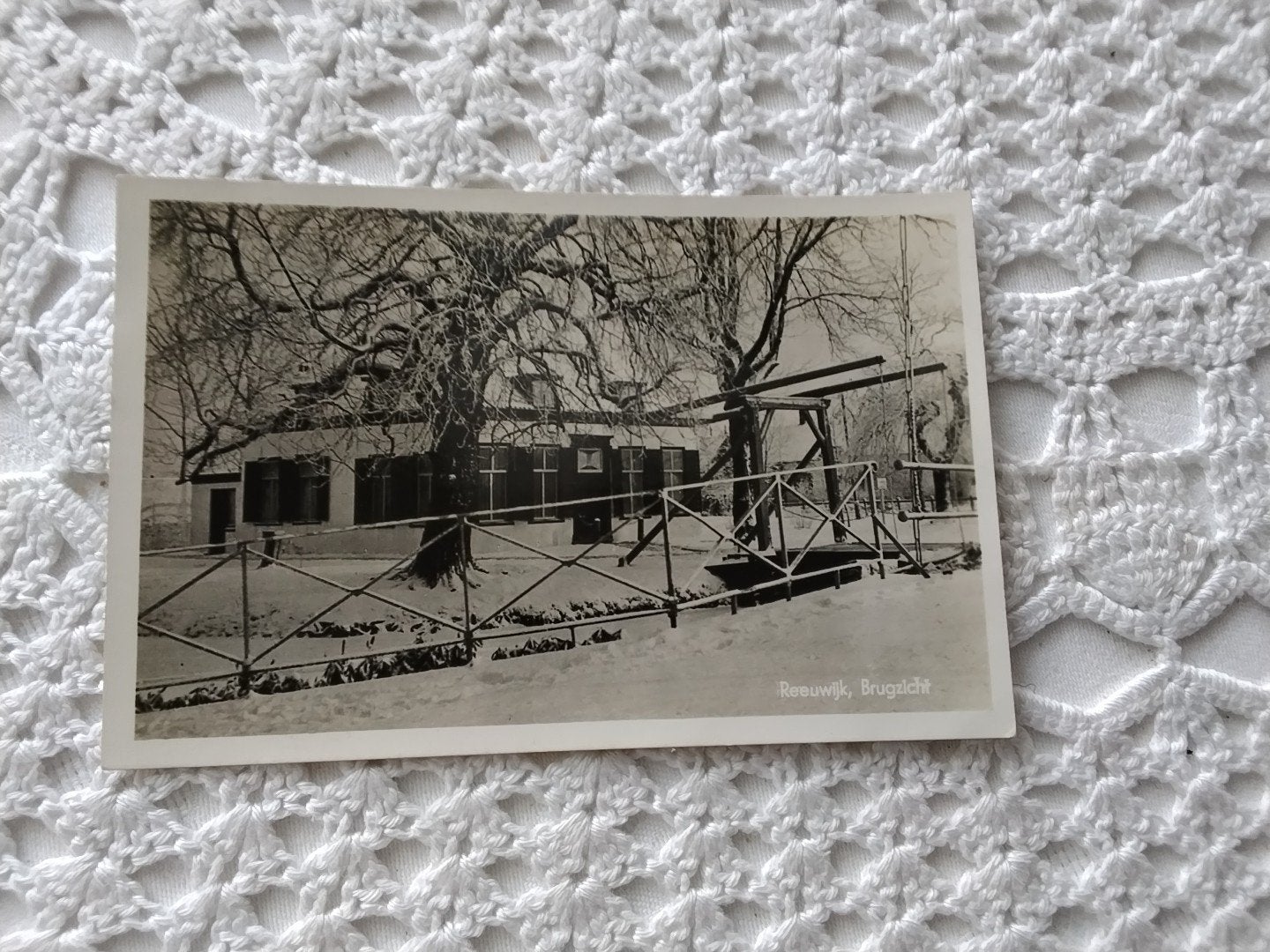 REEUWIJK BRUG, Ophalen of Verzenden, 1940 tot 1960, Gelopen, Zuid-Holland