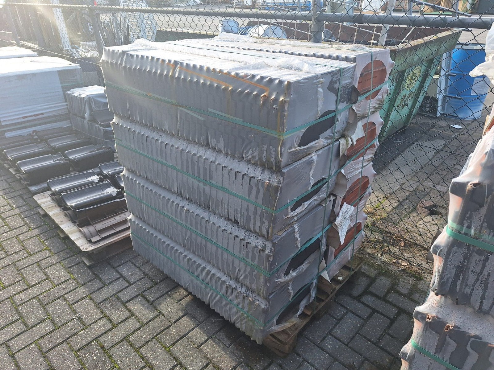 Nelskamp G10 Pro zwart bruin engobe dakpannen (Nieuw), Ophalen, Steen of Klei, Zwart, Nieuw