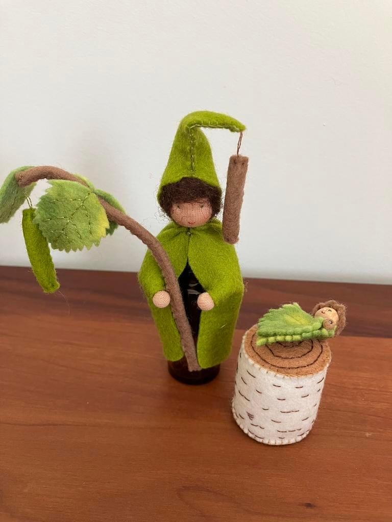 Berk, Ophalen of Verzenden, Zo goed als nieuw, Figuurtje(s), Wolvilt