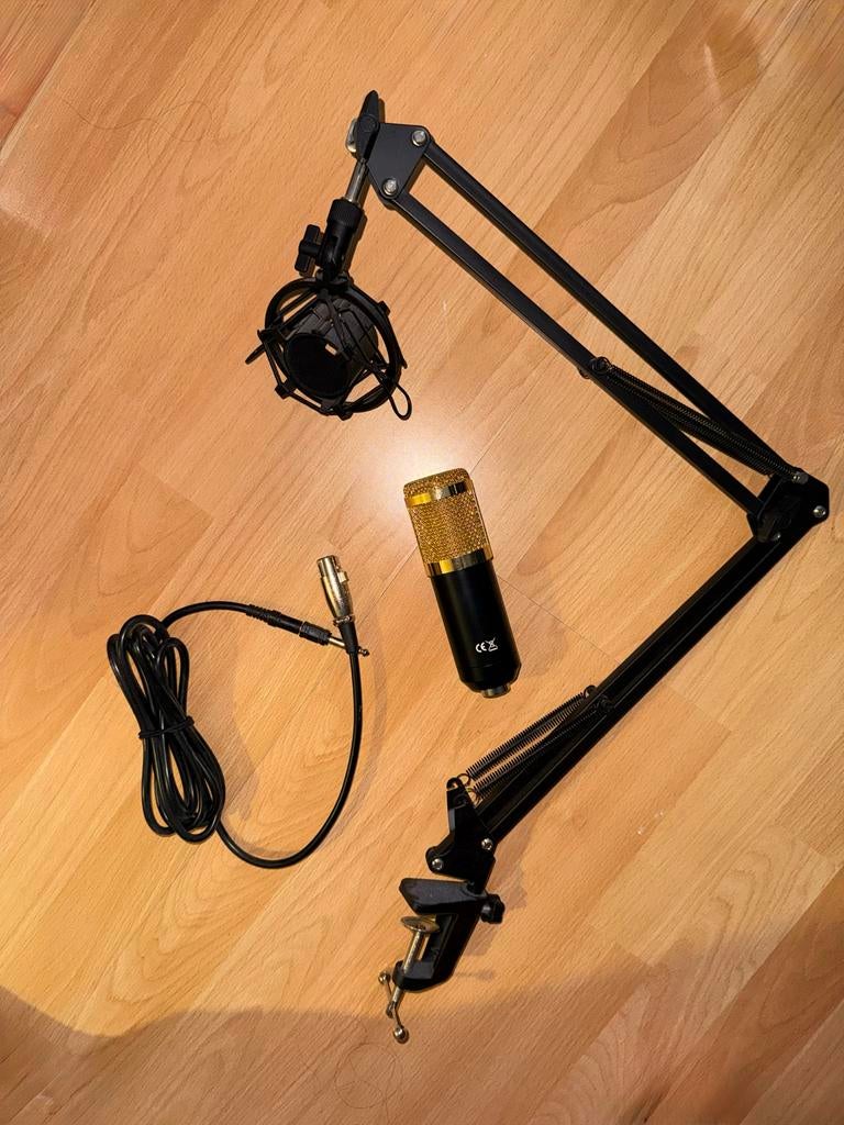 Neewer NW-800 microfoon met standaard, Ophalen of Verzenden, Nieuw, Studiomicrofoon