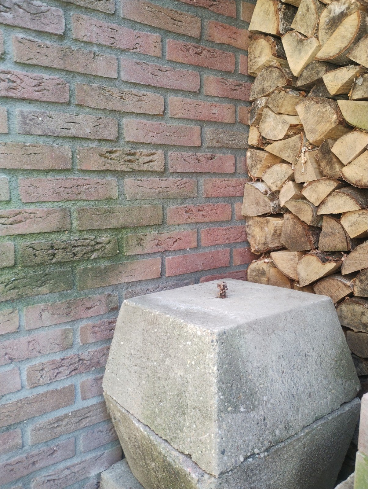 Betonpoer, Tuin en Terras, Waterpartijen en Fonteinen, Ophalen, Gebruikt, Beton