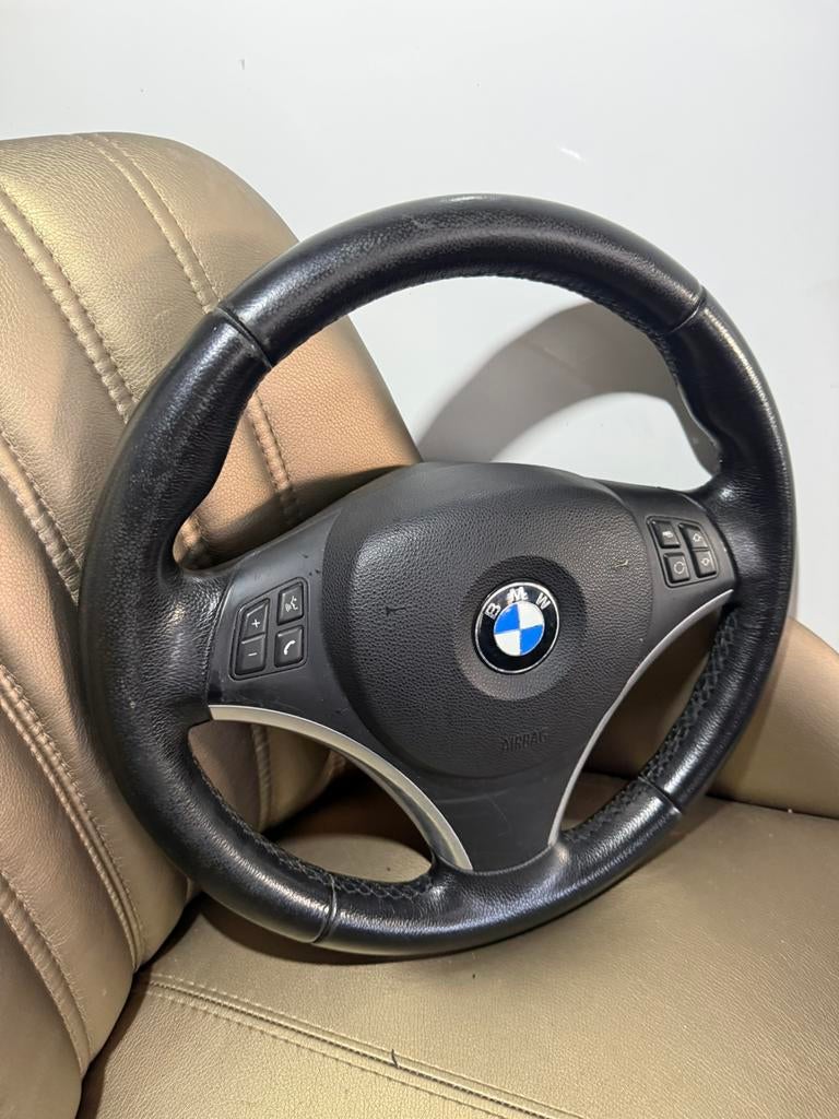 Bmw E81 E82 E87 E88 E90 E91 E92 E93 leder stuur, Ophalen of Verzenden, BMW