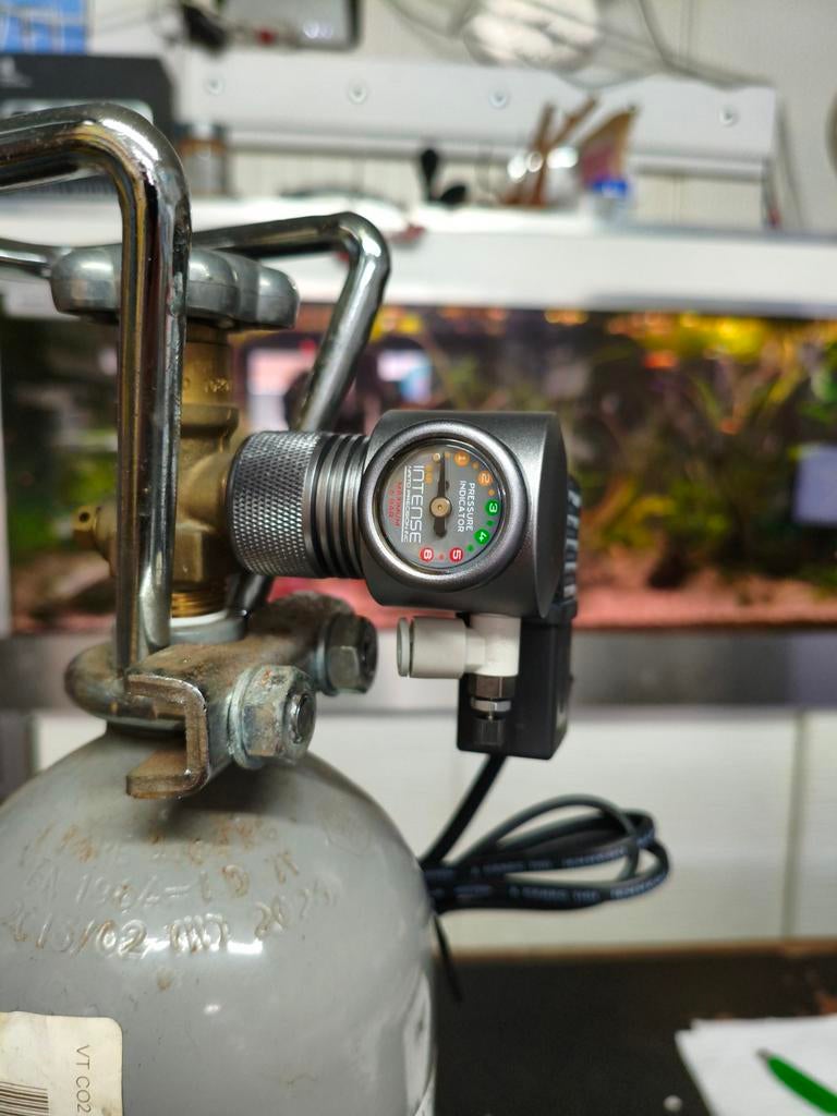 Co2 meter met magnetventiel, Ophalen of Verzenden, Nieuw, CO₂-systeem, Overige merken