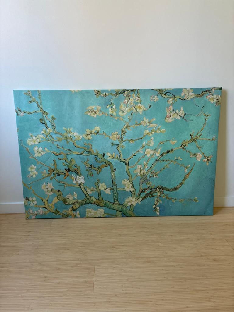 Schilderij 'Amandelbloesem' van Van Gogh - Canvas, Ophalen