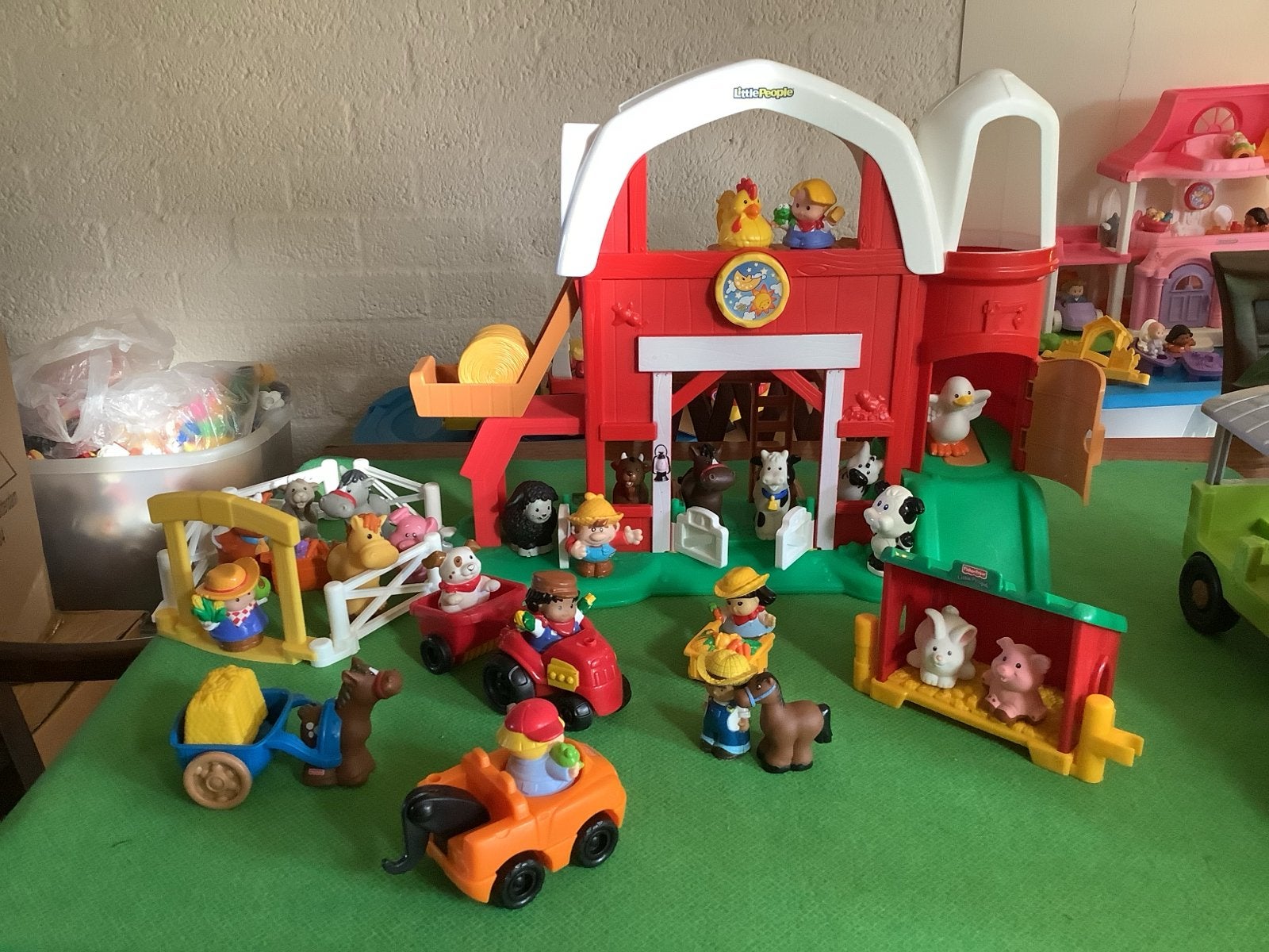Fisher-Price Little People Boerderij Speelset met Geluid, Ophalen of Verzenden, Zo goed als nieuw, Overige typen, Met geluid