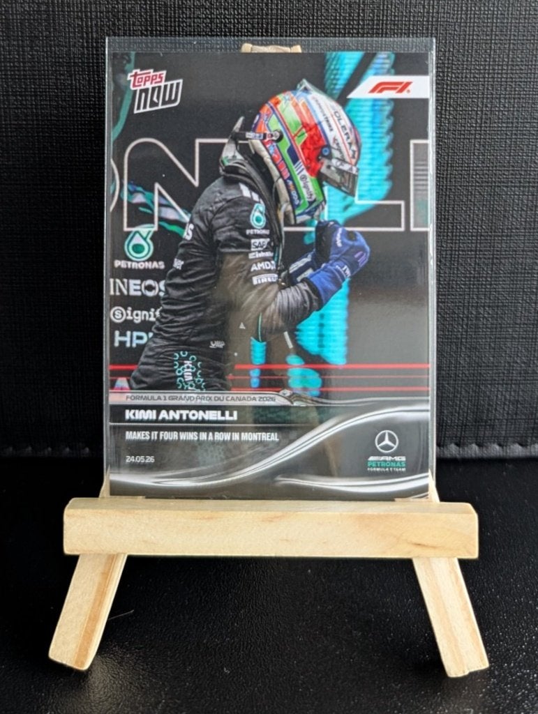 2025 topps Now f1 Kimi antonelli, Ophalen of Verzenden, Zo goed als nieuw, Plaatje
