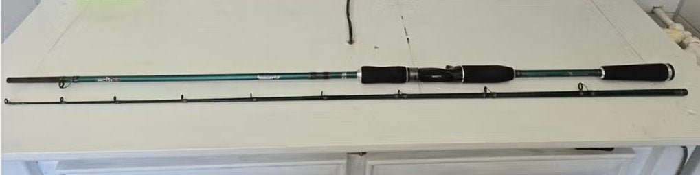 Abu Garcia Beast X baitcaster te koop!, Ophalen, Gebruikt, Werphengel