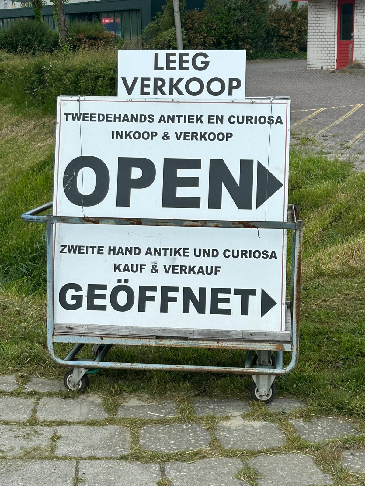 Tweedhands Antiek en Curiosa Winkel in Kamperland, Ophalen