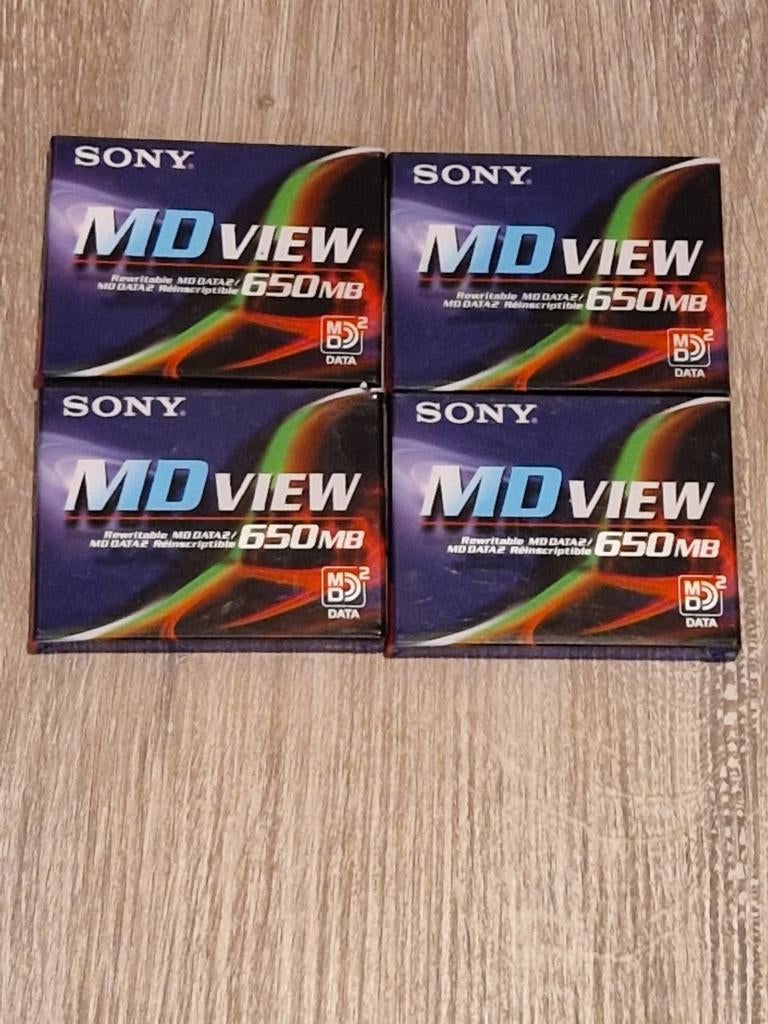 Sony minidisc/minidisk MD Data 2 nieuw in verpakking!, Audio, Tv en Foto, Walkmans, Discmans en Minidiscspelers, Ophalen of Verzenden
