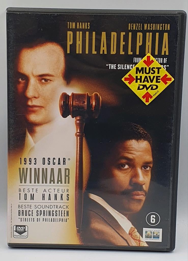 Te koop: Philadelphia DVD - Oscarwinnaar met Tom Hanks, Vanaf 6 jaar, Ophalen of Verzenden, Gebruikt, Drama