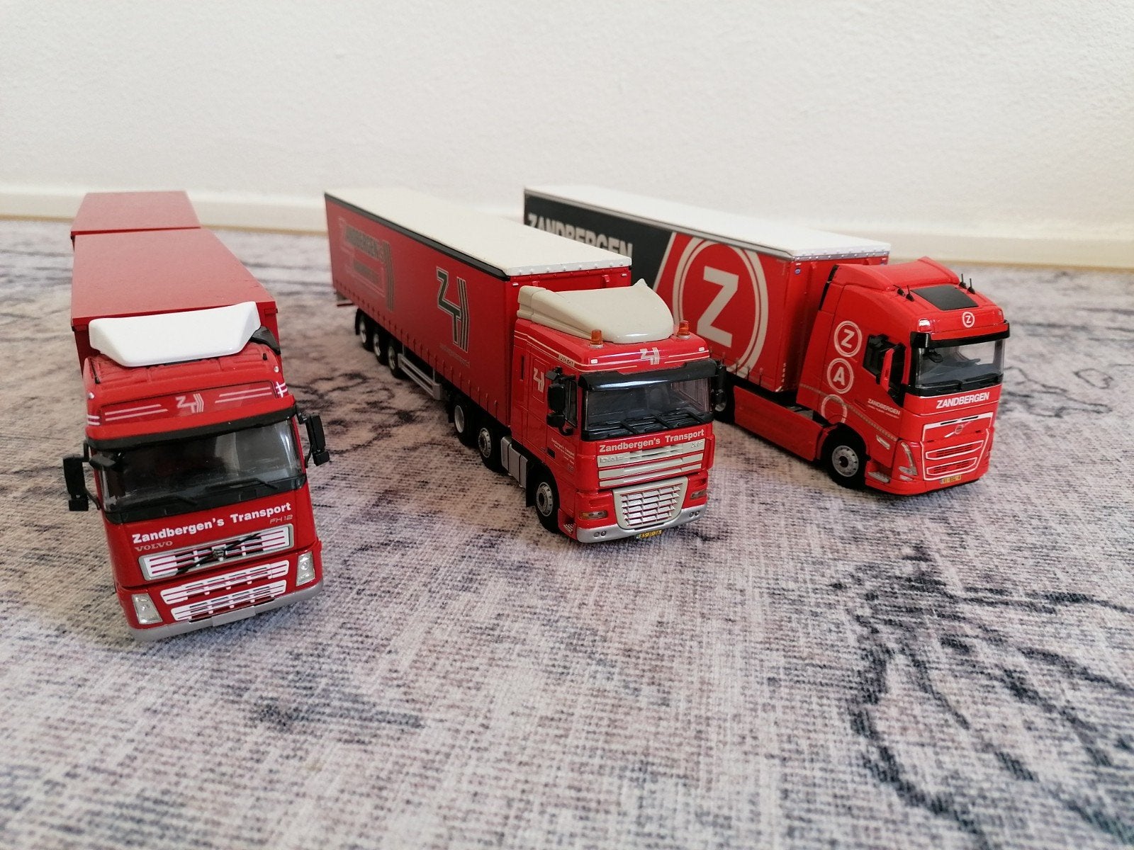 Wsi tekno setje Zandbergen Volvo Daf, Ophalen of Verzenden, Nieuw, Bus of Vrachtwagen, Wsi