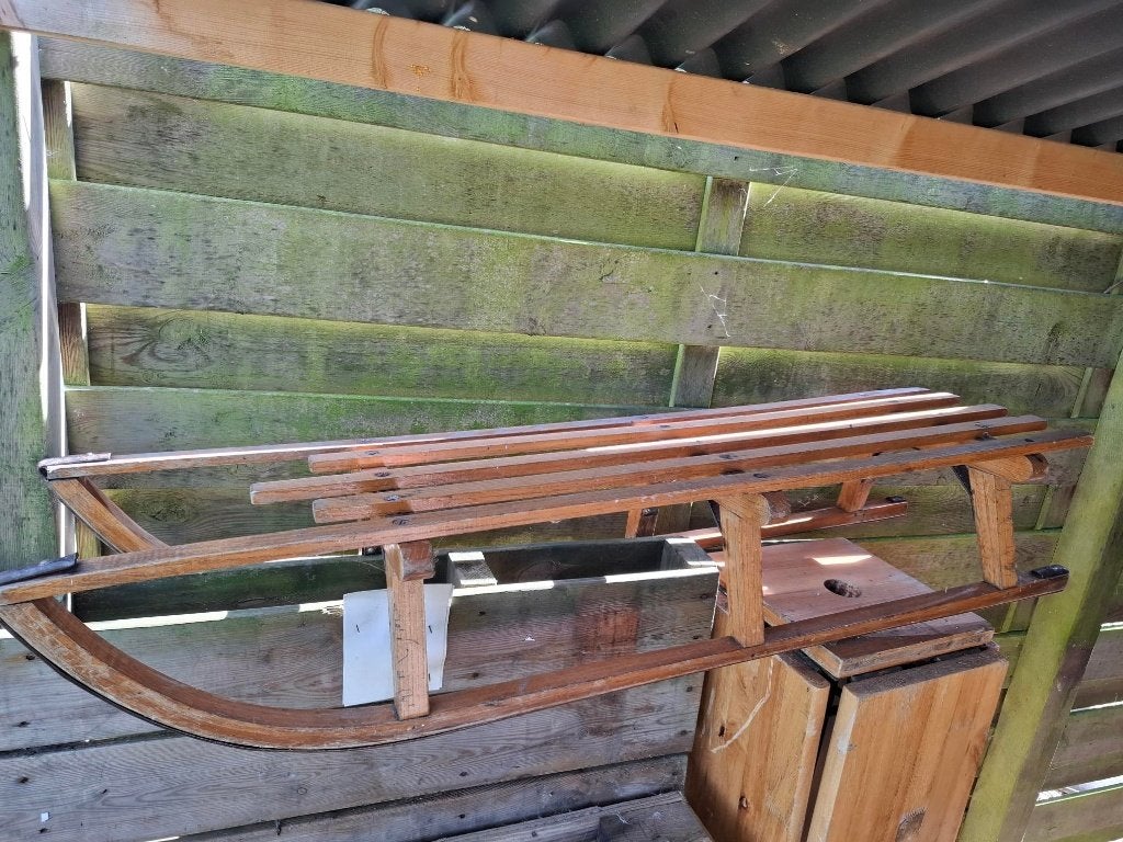 Mooie authentieke slee, Ophalen, Gebruikt, Hout