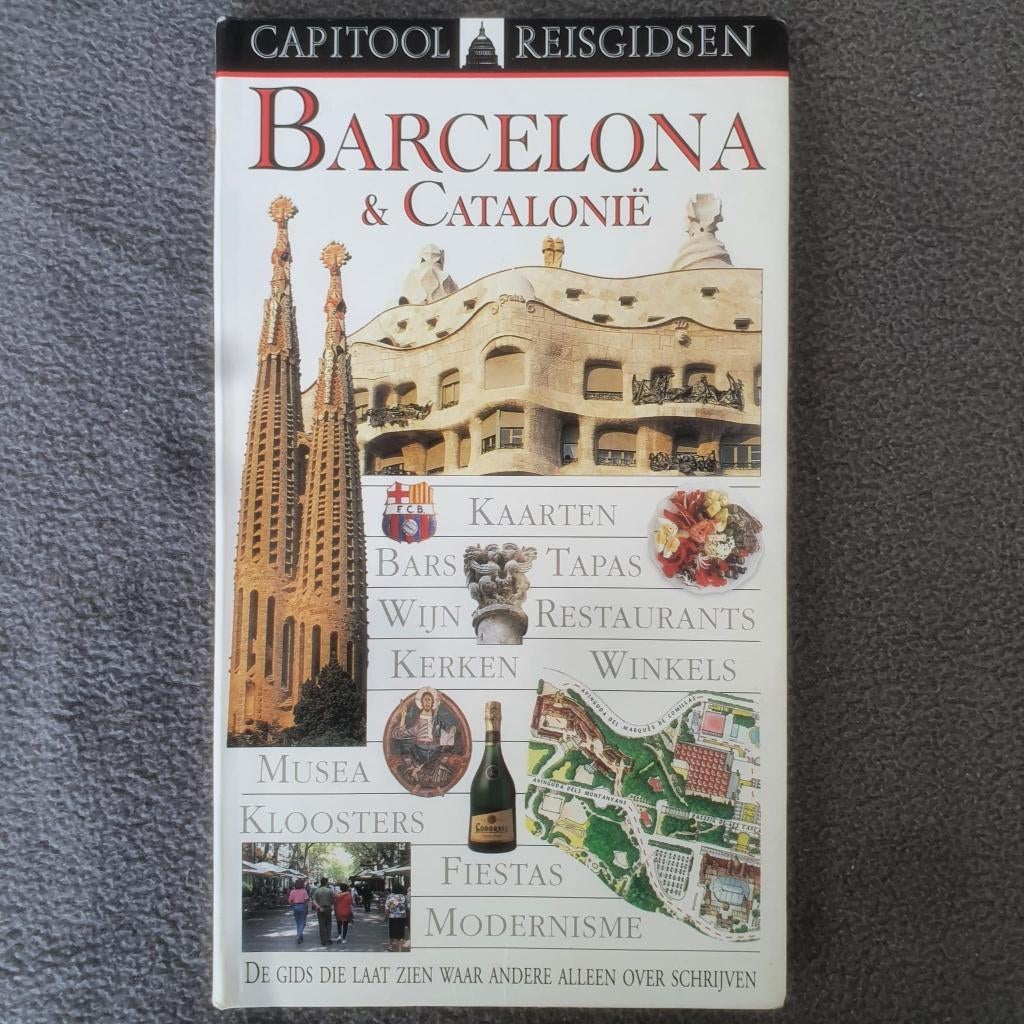 Capitool reisgidsen Barcelona & Catalonie, Boeken, Reisgidsen, Gelezen, Capitool, Europa, Ophalen of Verzenden