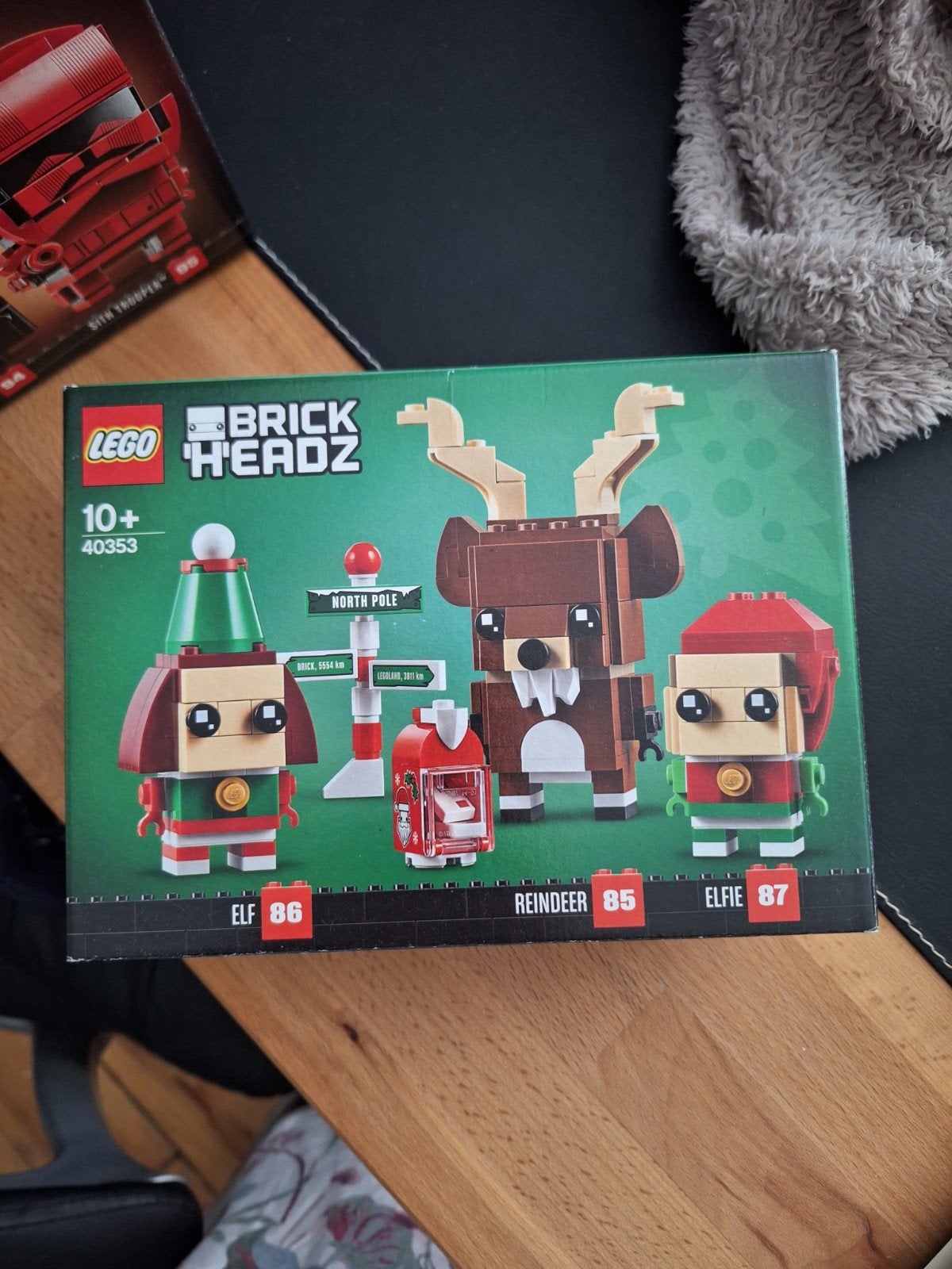 J: 40353 LEGO BrickHeadz Rendier, Elf & Elfje - Kerstset, BrickHeadz, Lego, Nieuw, Ophalen of Verzenden