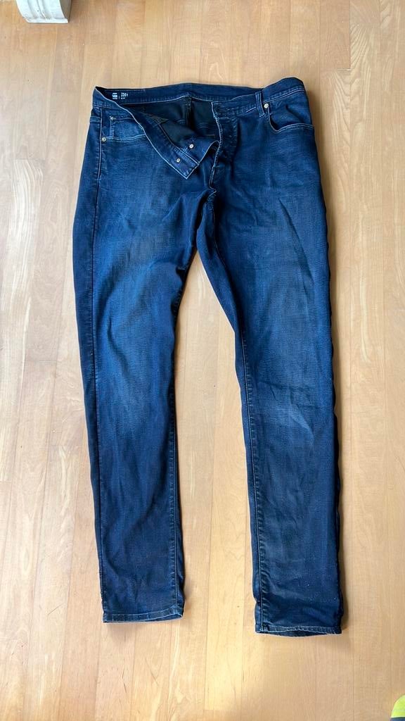 G-Star Raw 3301-slim grote maat, Ophalen of Verzenden, Zo goed als nieuw, Blauw, W33 - W34 (confectie 48/50)