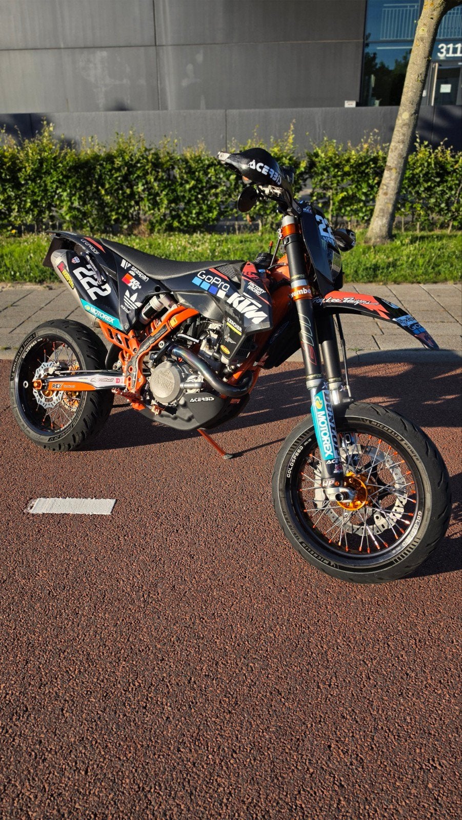 KTM EXC 500 SixDays 2013 Supermoto Akrapovic, Motoren, Motoren | KTM, Sportuitlaat, Gebruikt, Particulier, Handgeschakeld