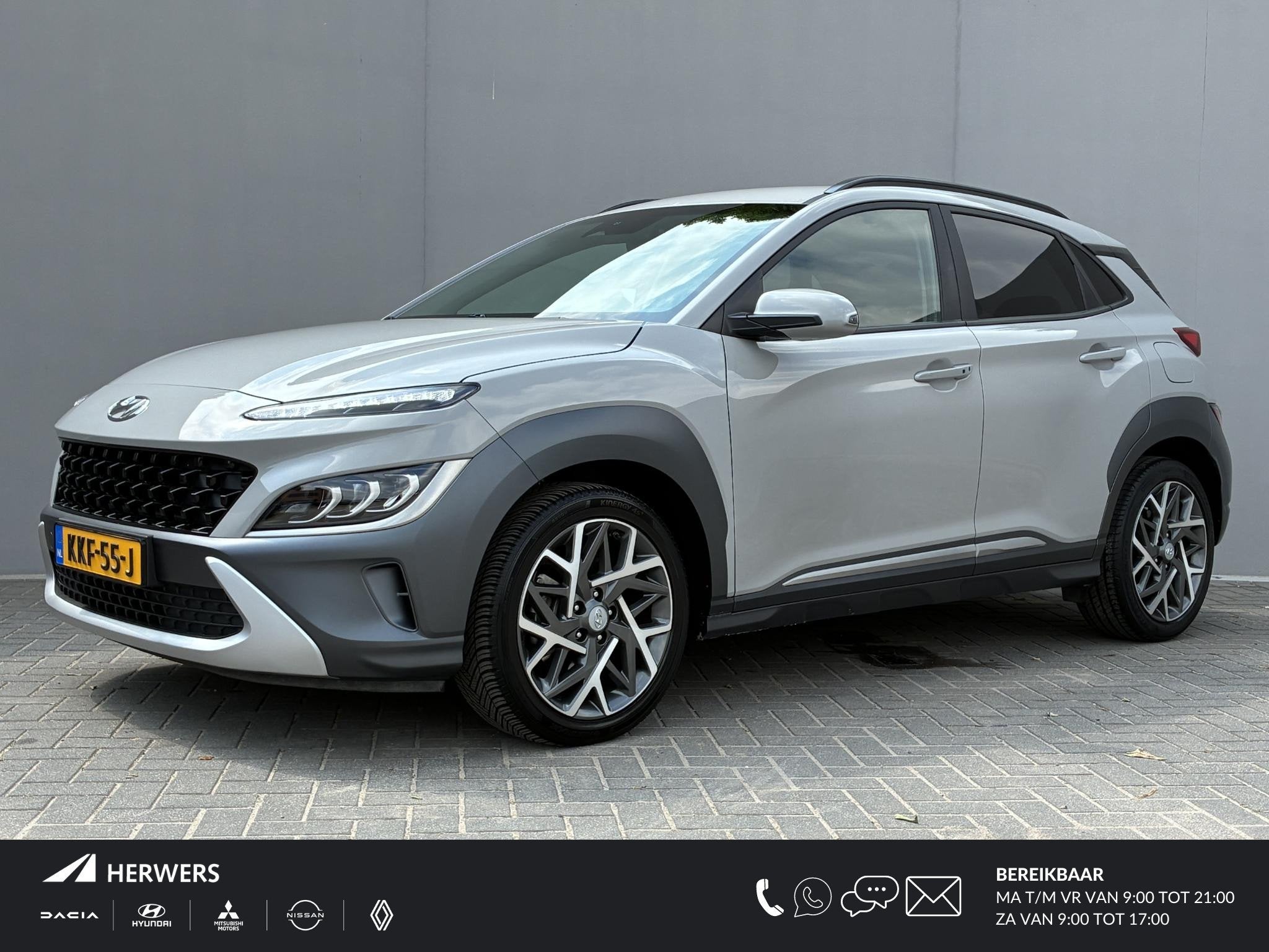 Hyundai Kona 1.6 GDI HEV Fashion / Fabrieksgarantie t/m 03-2