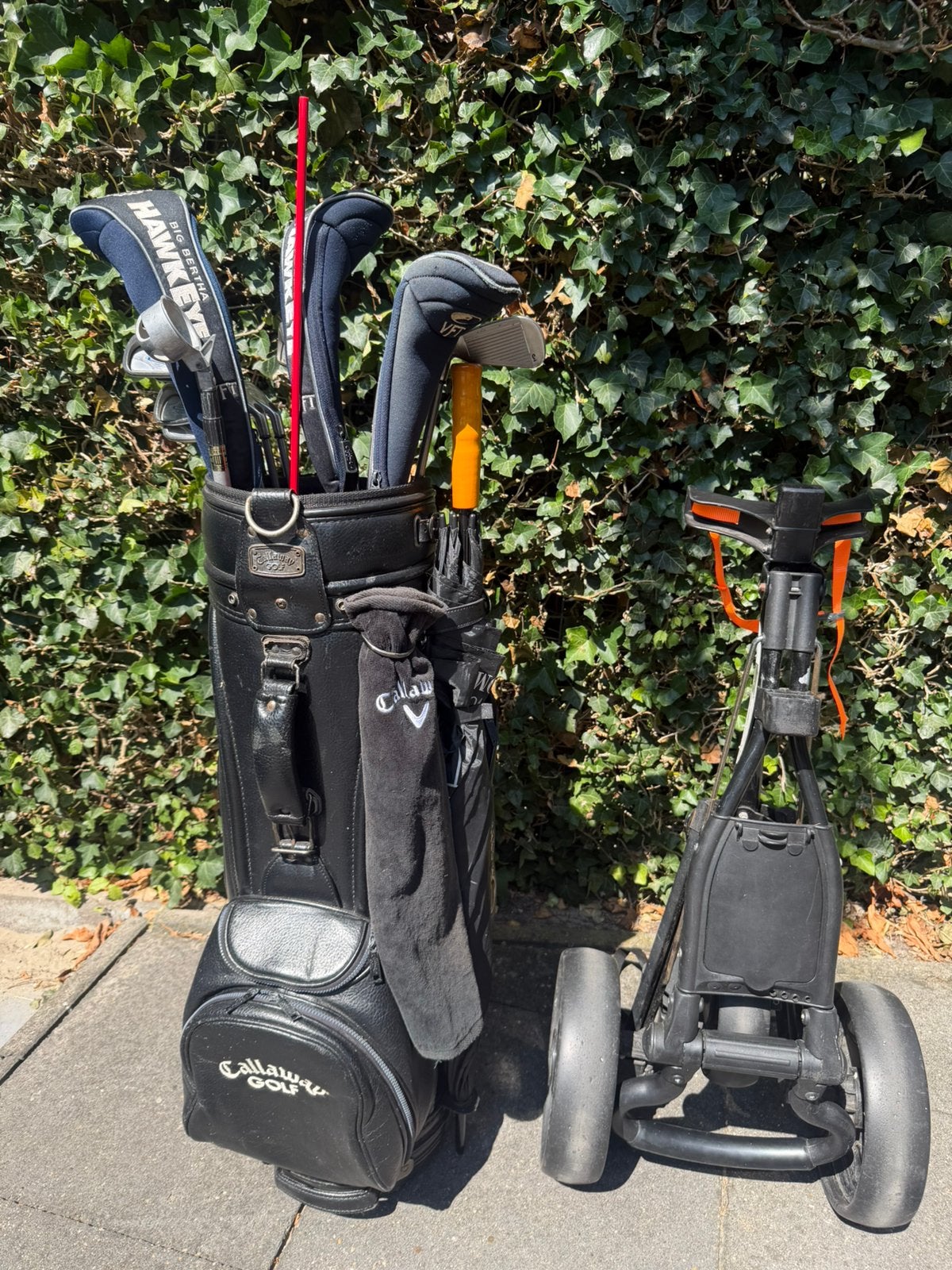 Complete Callaway gebruikte golf set; graphite; excl trolley, Ophalen, Gebruikt, Set, Callaway