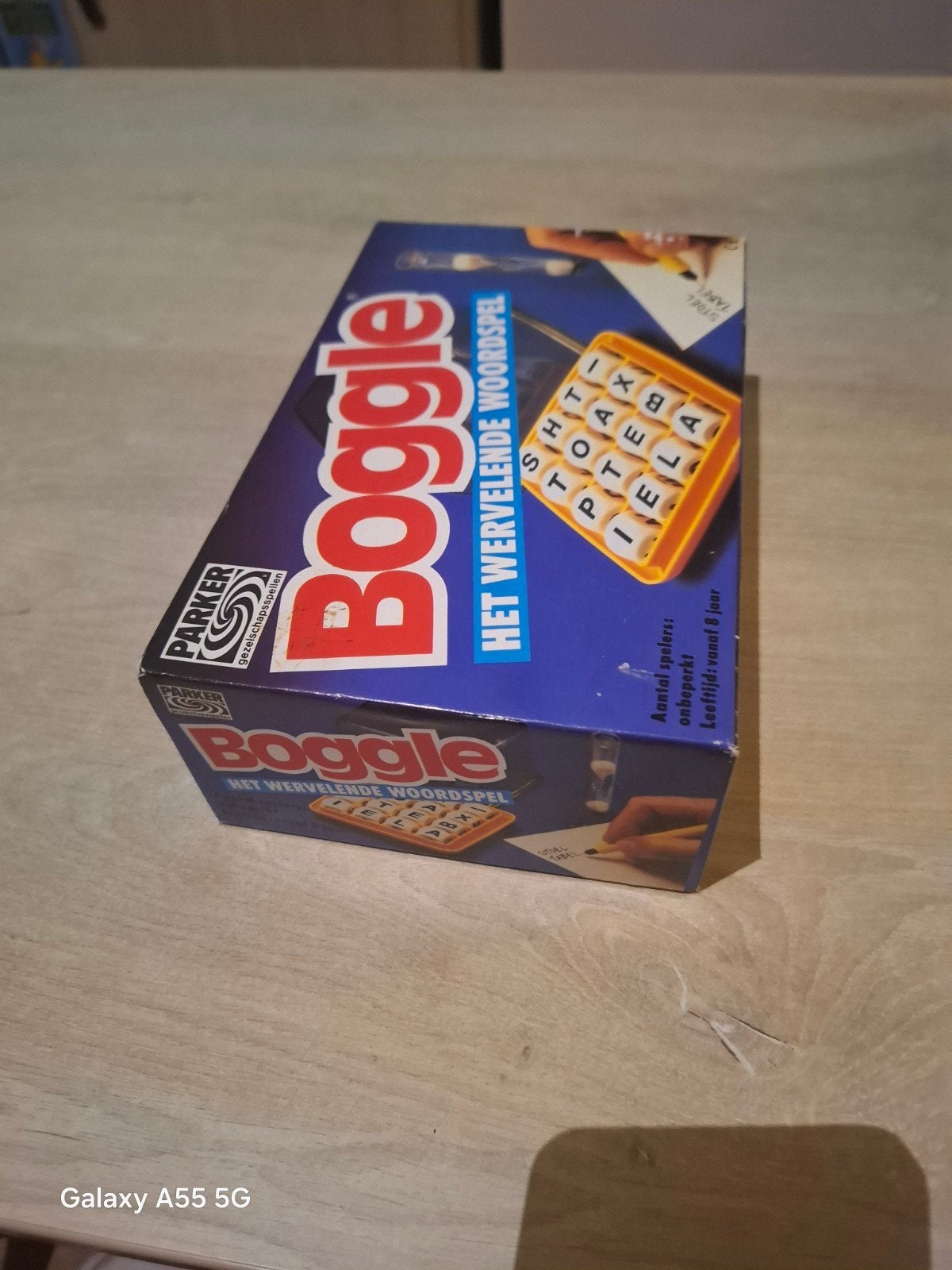 Boggle - Het wervelende woordspel van Parker, Hobby en Vrije tijd, Ophalen of Verzenden, Parker, Nvt, Nvt