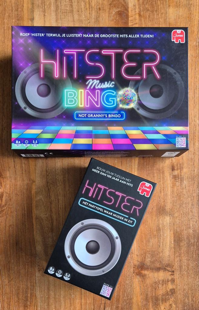 Hitster Music Bingo & Hitster Partyspel - Jumbo, Vijf spelers of meer, Ophalen of Verzenden, Nieuw, Jumbo