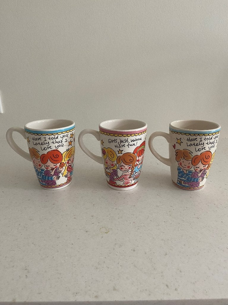 Blond Amsterdam 3 XL mokken, Verzenden, Mok, Zo goed als nieuw, Aardewerk