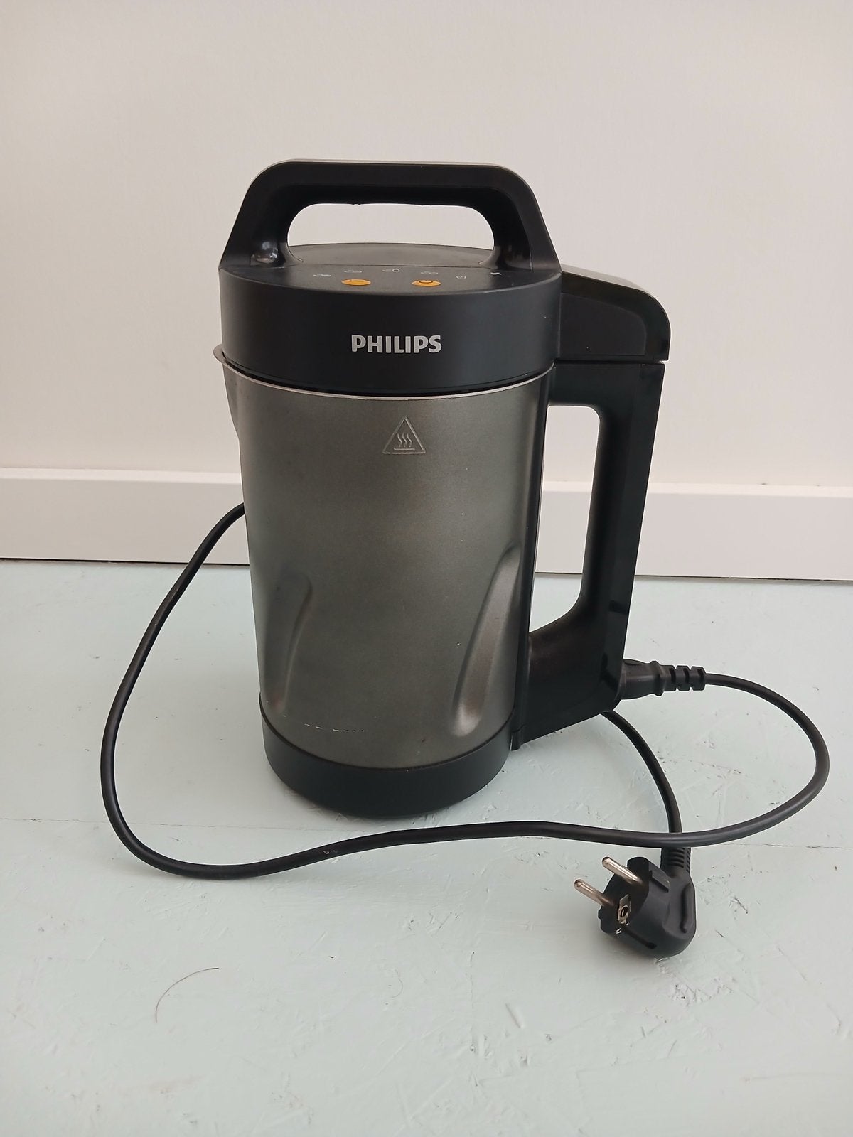Philps soepmaker als nieuw, Minder dan 1 liter, Ophalen of Verzenden, Zo goed als nieuw, Rvs