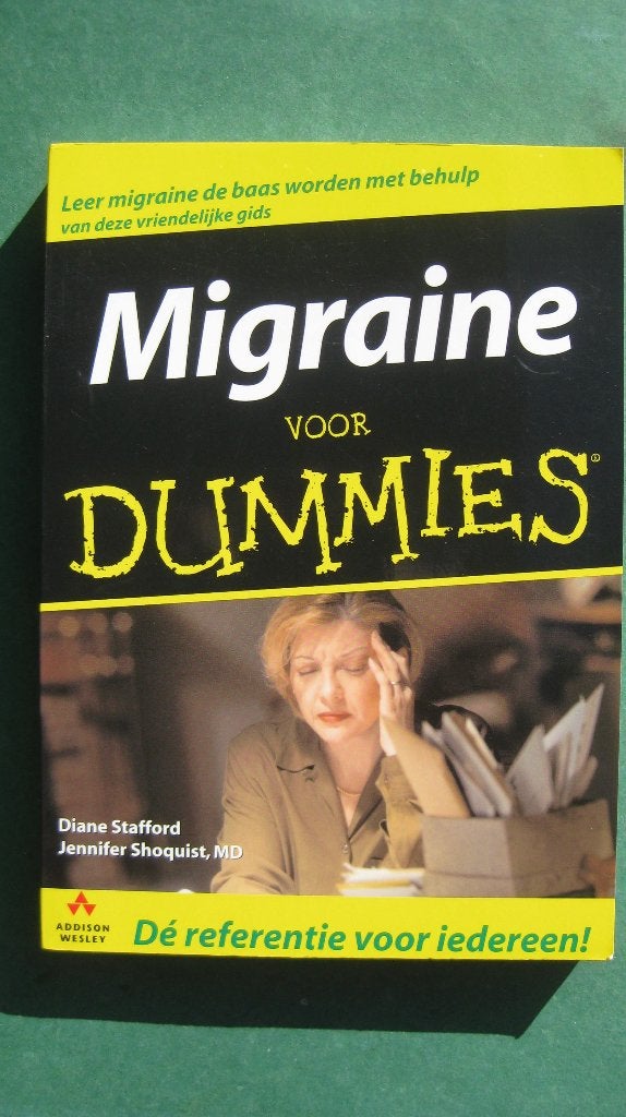 Migraine voor Dummies, Ophalen of Verzenden, Zo goed als nieuw, Ziekte en Allergie