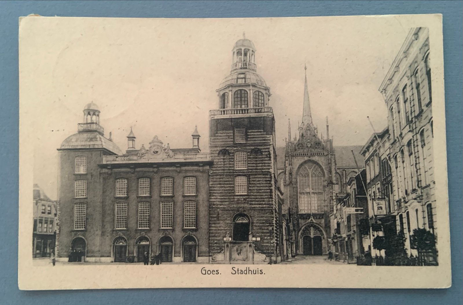 Goes Stadhuis - Gelopen 1932, Verzenden, 1920 tot 1940, Gelopen, Zeeland