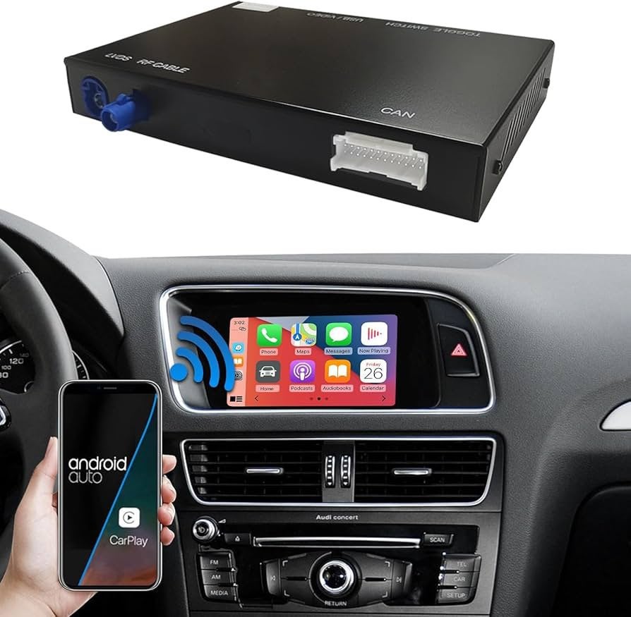 Carplay - Android Auto Audi A4 A5 RS5 Q5 MMI 2G 2009-2017, Auto diversen, Aycar, Ophalen of Verzenden, Zo goed als nieuw, Aycar