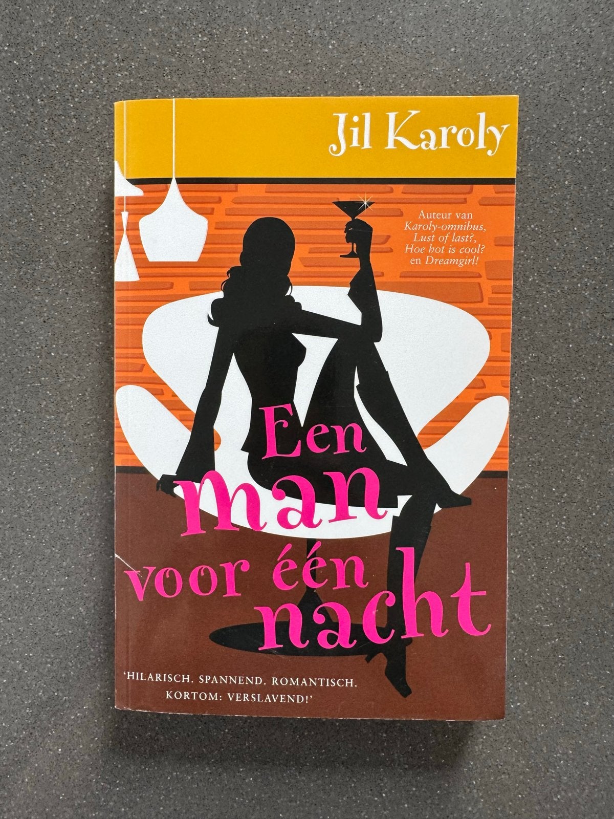 Een man voor één nacht - Jil Karoly (Chicklit), Ophalen of Verzenden, Gelezen