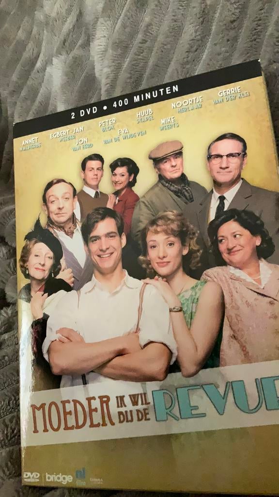 Moeder ik wil bij de revue 2dvd boxset, Cd's en Dvd's, Alle leeftijden, Ophalen of Verzenden, Zo goed als nieuw, Drama