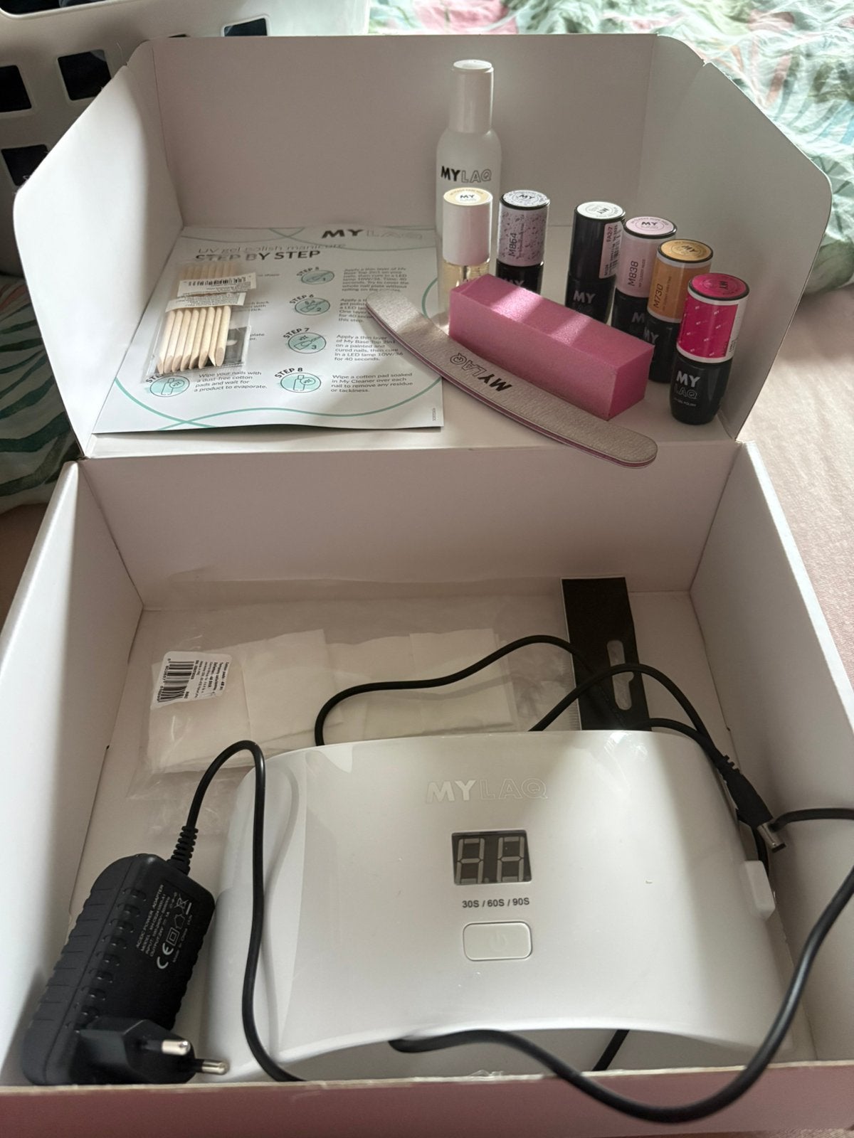 Starterskit MyLaq, compleet., Ophalen, Zo goed als nieuw, Handen en Nagels