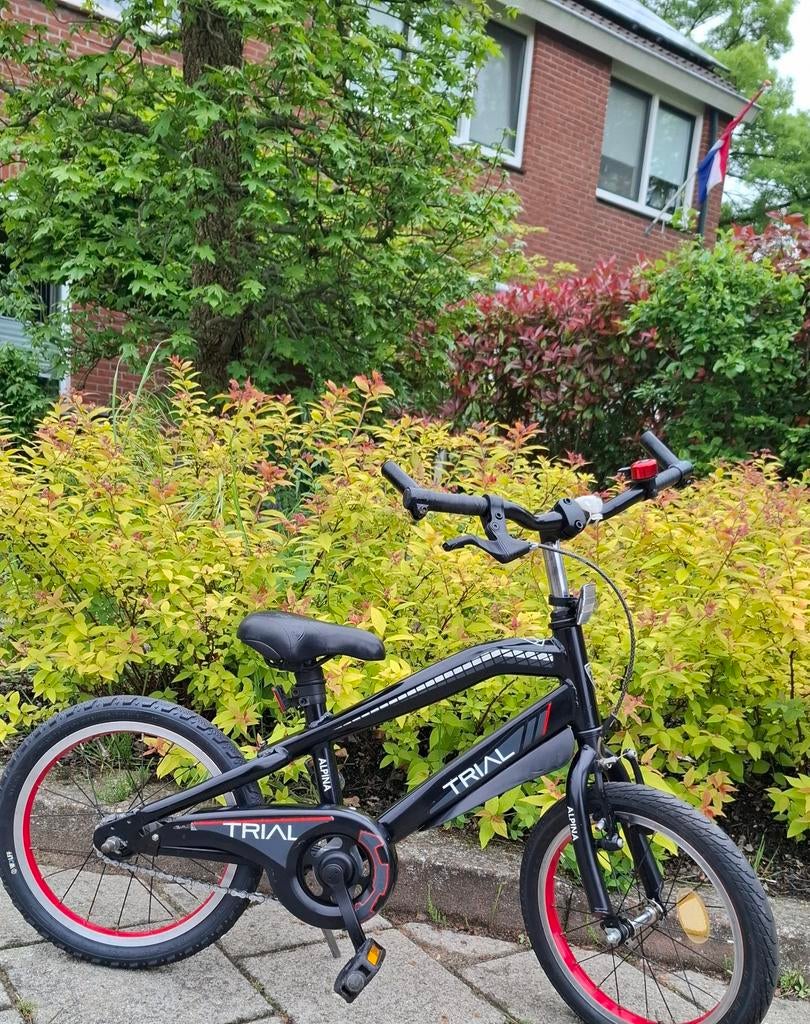 Kinderfiets Alpina Trial 16 inch / Goede staat, Fietsen en Brommers, Fietsen | Jongens, Ophalen, Terugtraprem, Gebruikt, Handrem