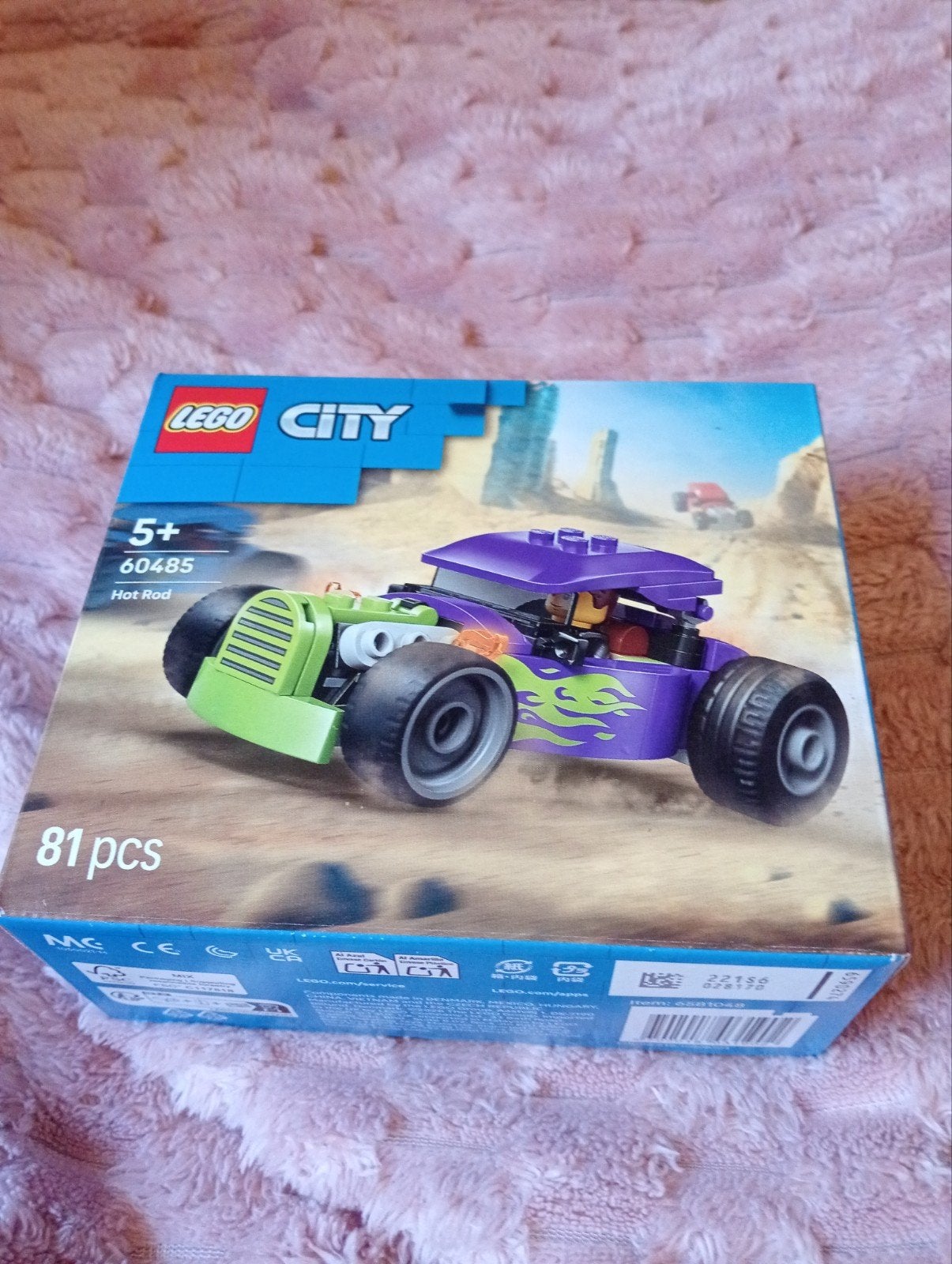 LEGO City 60485 Hot Rod - Nieuw in doos, Ophalen, Nieuw, Overige merken