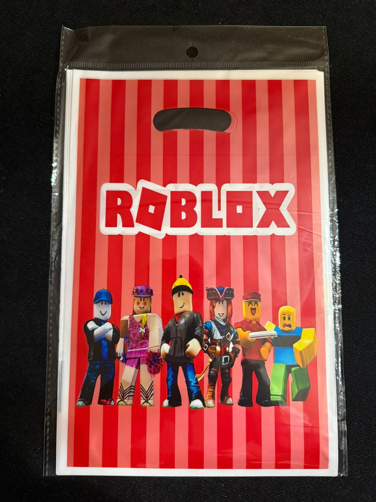 ROBLOX traktatie zakje / uitdeel tasje, Ophalen of Verzenden, Nieuw, Feestartikel, Verjaardag