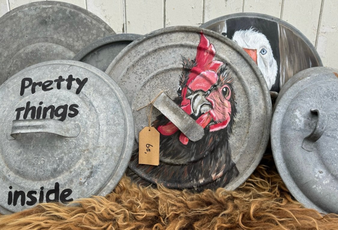 Zinken deksels, Ophalen
