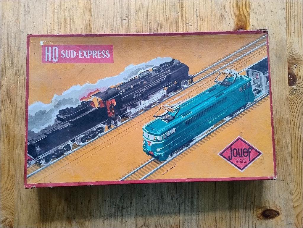 HO Sud Express Jouef zolder vondst !!, Hobby en Vrije tijd, Modeltreinen | H0, Overige merken, Gelijkstroom, Ophalen of Verzenden