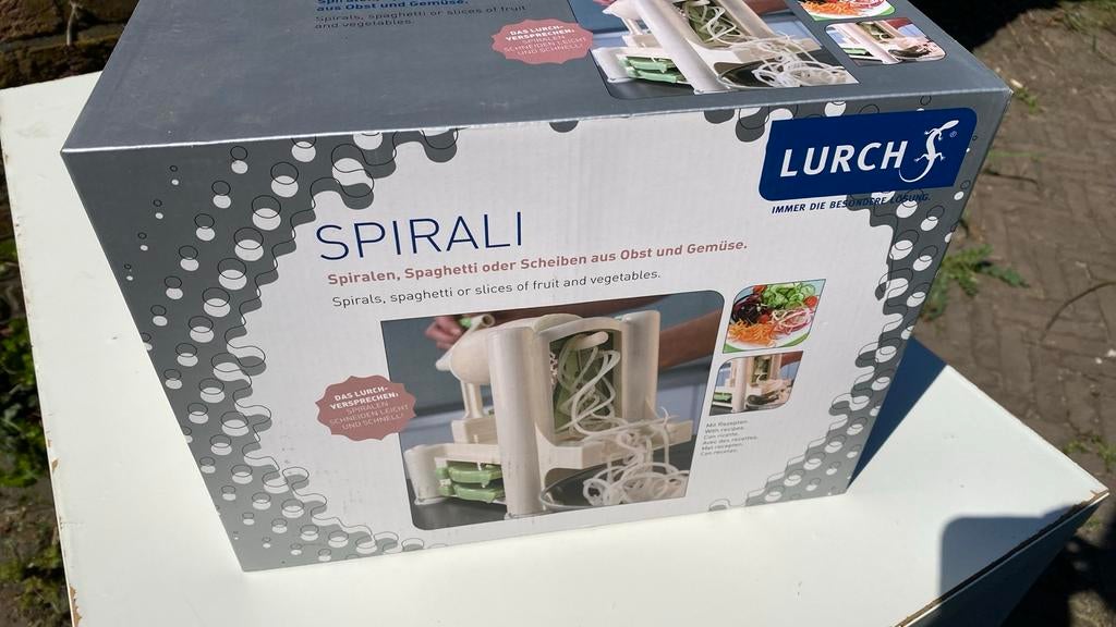 Lurch Spirali Spiraalsnijder - Nieuw in doos, Ophalen, Zo goed als nieuw