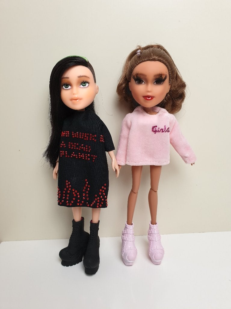 Bratz OOAK poppen set Billie Eilish OOAK Ariana Grande OOAK, Ophalen, Nieuw, Pop