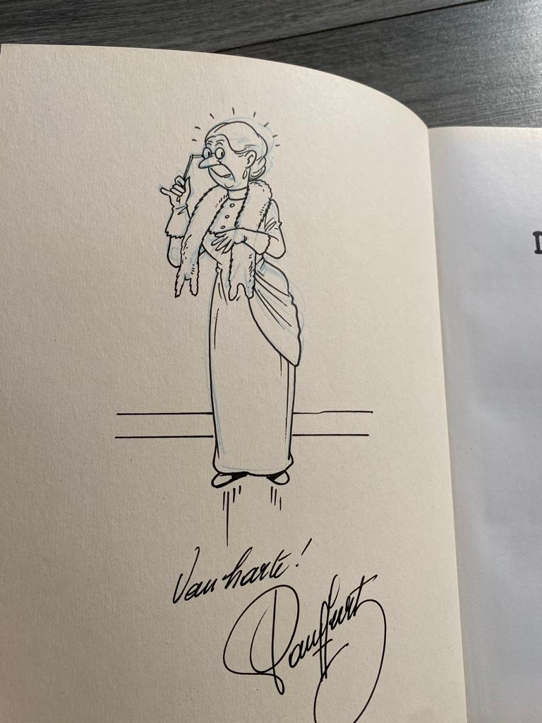 Paul Geerts Suske & Wiske De spokenjagers met mooie tekening, Eén stripboek, Ophalen of Verzenden, Zo goed als nieuw